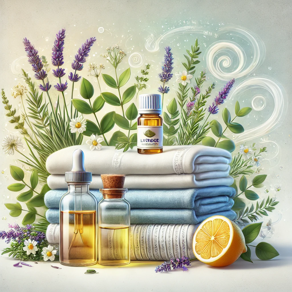 Huile essentielle dans la lessive : comment parfumer et assainir votre linge naturellement