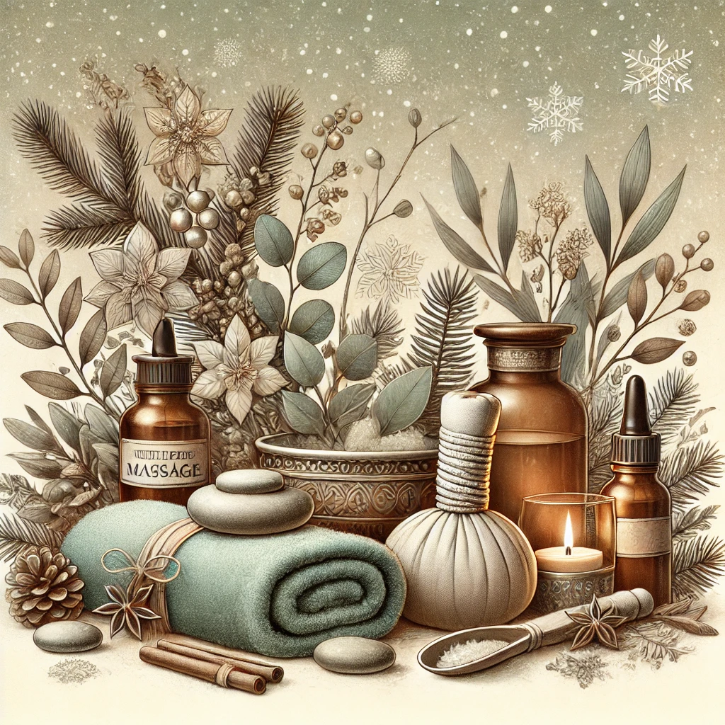Huiles Essentielles et Massage : L’Art du Bien-Être en Hiver